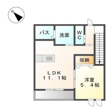 サンハイツ奈良の物件間取画像